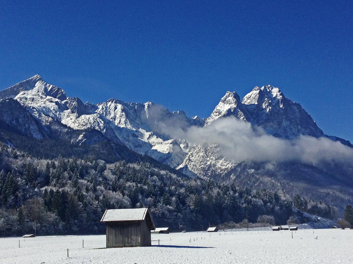 Ferienwohnung Am Kurpark -Wohnung 3,150Qm- Mit Lift Garmisch-Partenkirchen Eksteriør billede